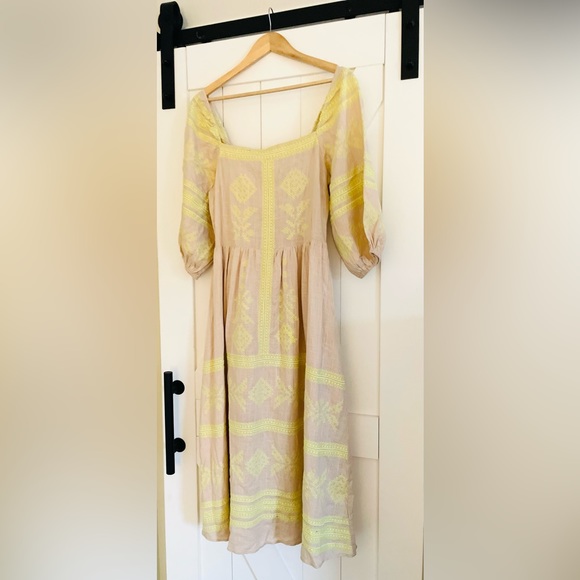 Strut & Bolt Embroidered Midi Dress - Picture 9 of 9